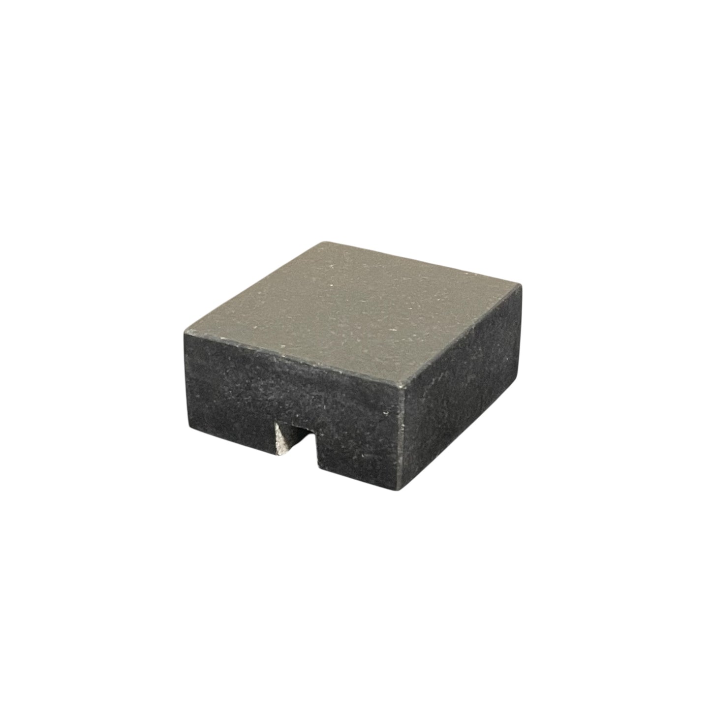 Black Granite Cord Organizer — Honed · Single