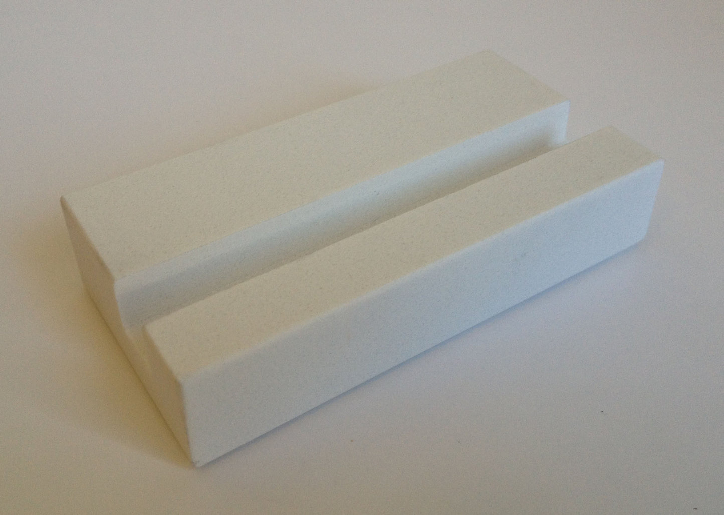White Quartz Business Card Holder - Standard