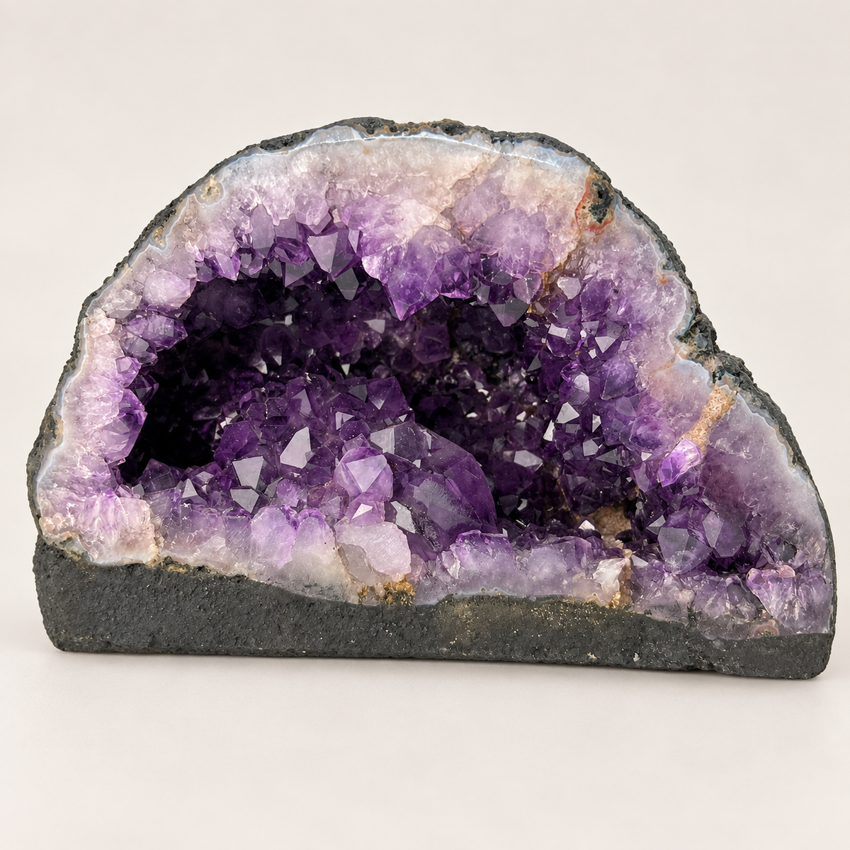 Large Brazilian Amethyst Cathedral — 7" x 4.5", 5.5 lbs
