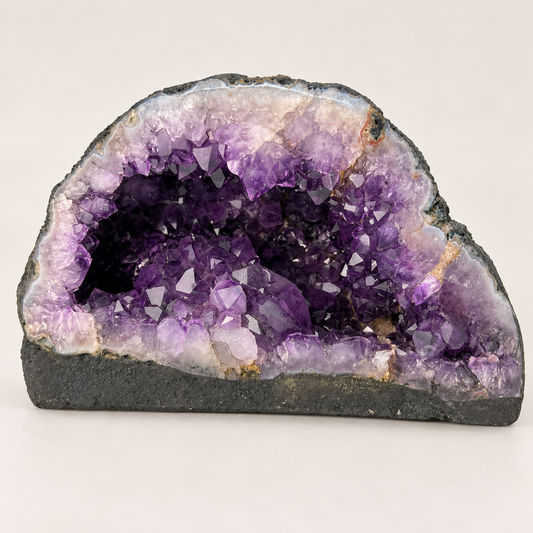 Large Brazilian Amethyst Cathedral — 7" x 4.5", 5.5 lbs
