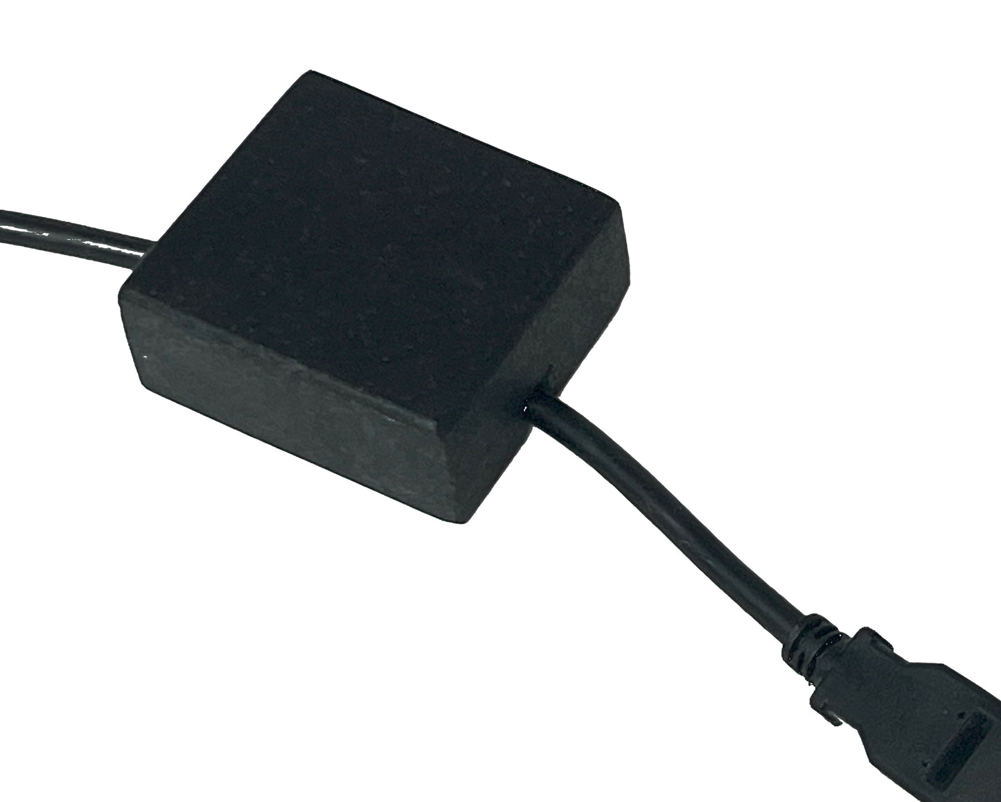 Black Granite Cord Organizer — Honed · Single