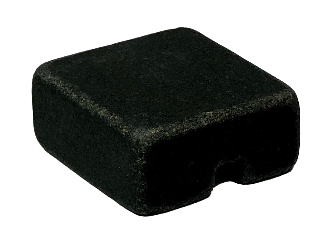 Black Granite Cord Organizer — Tumbled · Single