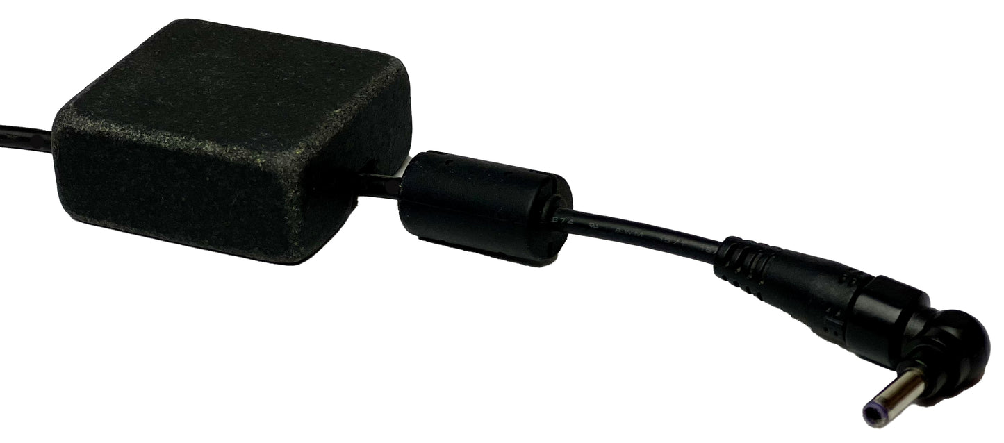 Black Granite Cord Organizer — Tumbled · Single