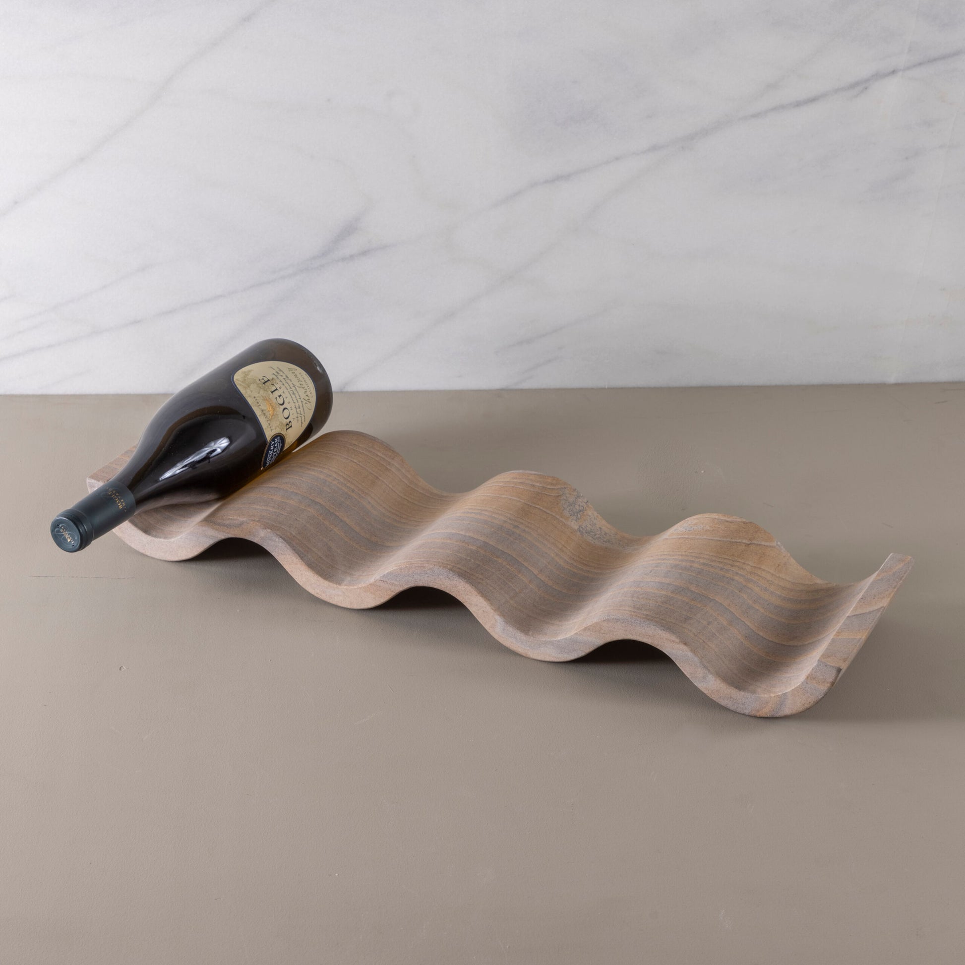 Rainbow sandstone wine rack