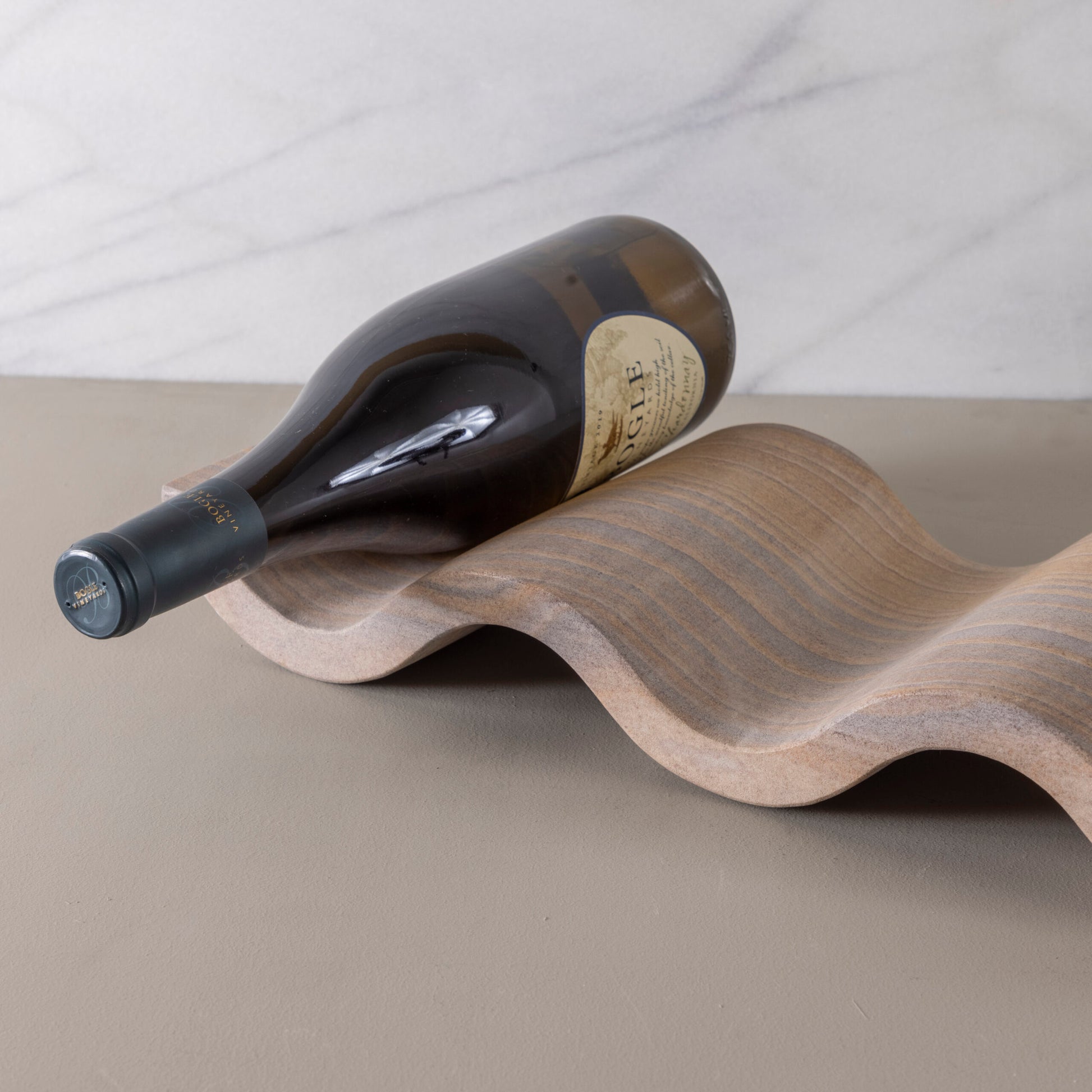 Rainbow sandstone wine rack