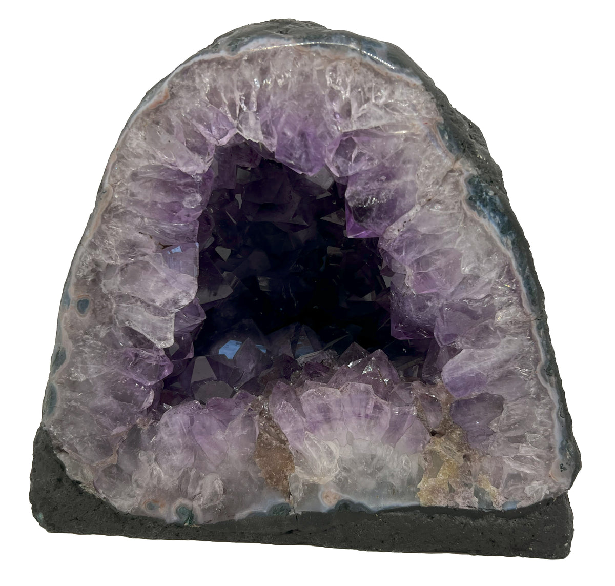 Large Brazilian Amethyst Cathedral — 8" x 8", 16 lbs