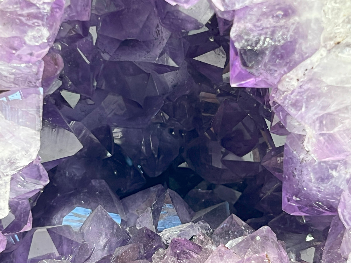 Large Brazilian Amethyst Cathedral — 8" x 8", 16 lbs