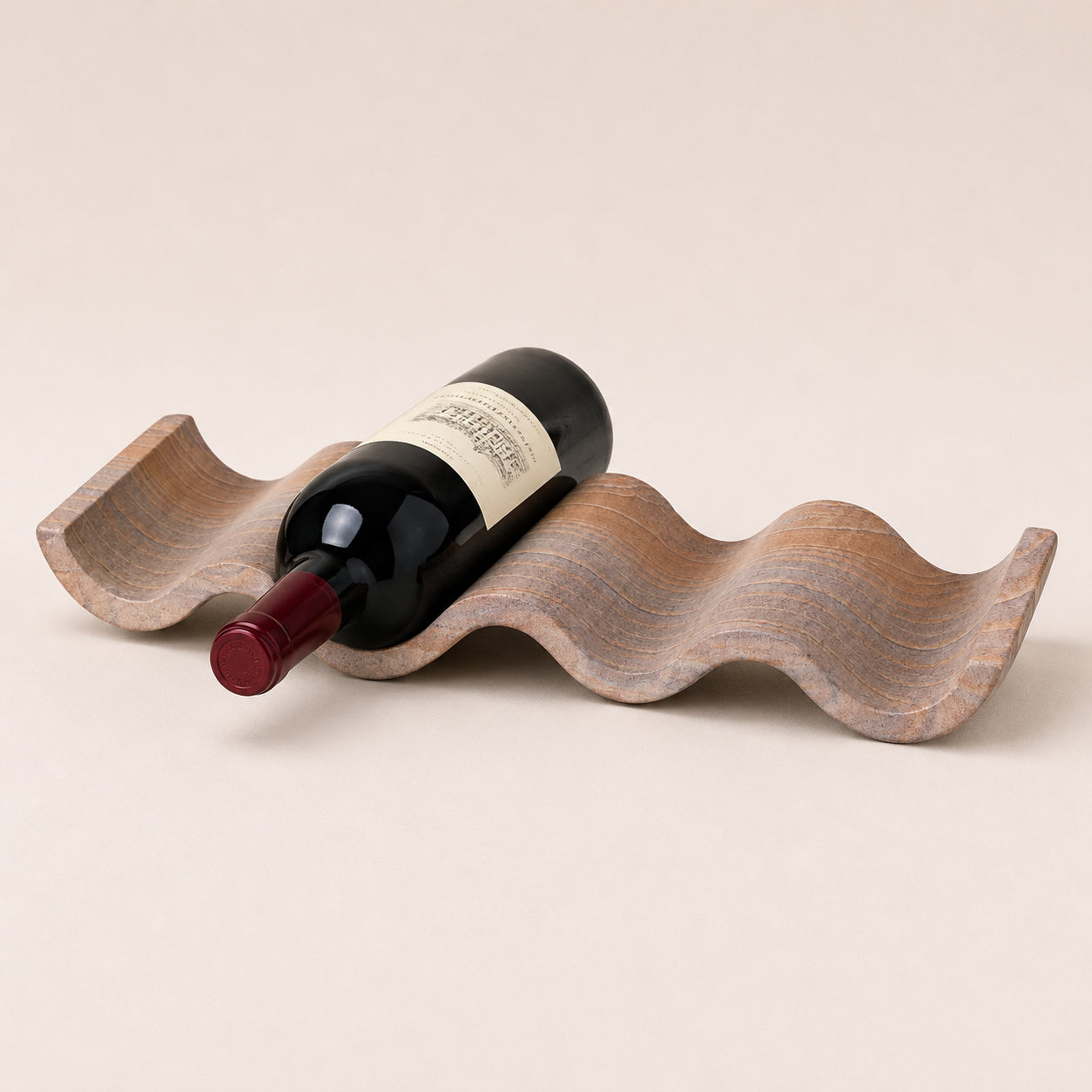 Rainbow sandstone wine rack