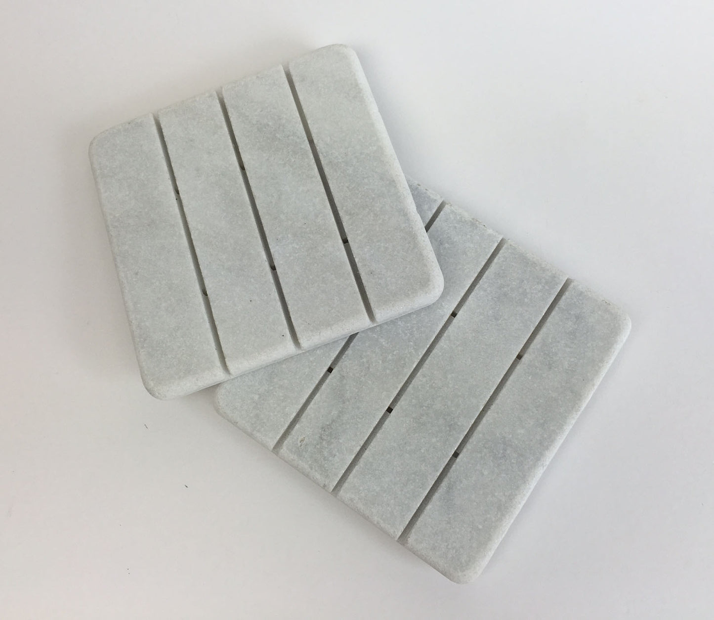 White Carrara Marble soap dish