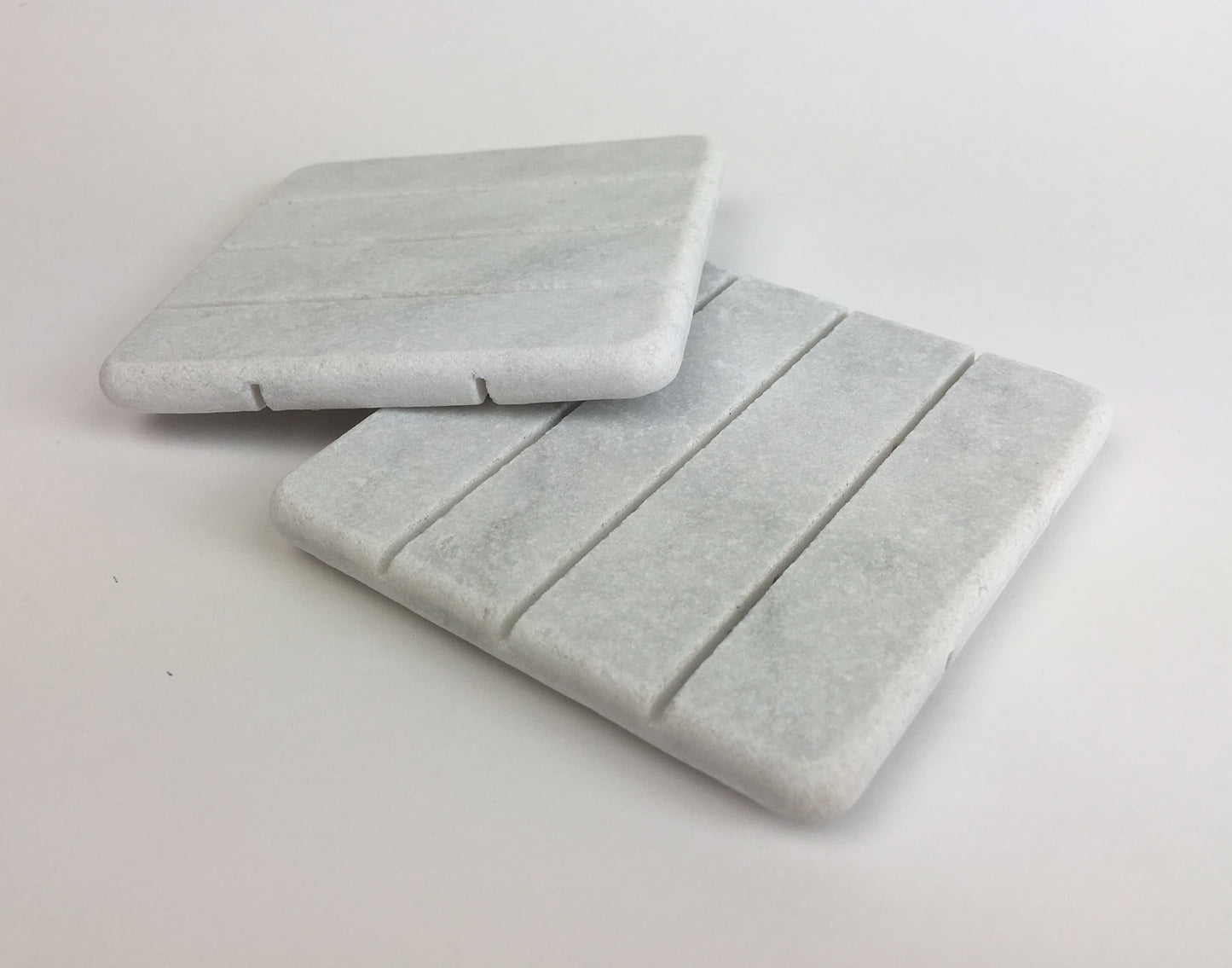 Marble Soap Dish – White Carrara Marble Stone Soap Holder