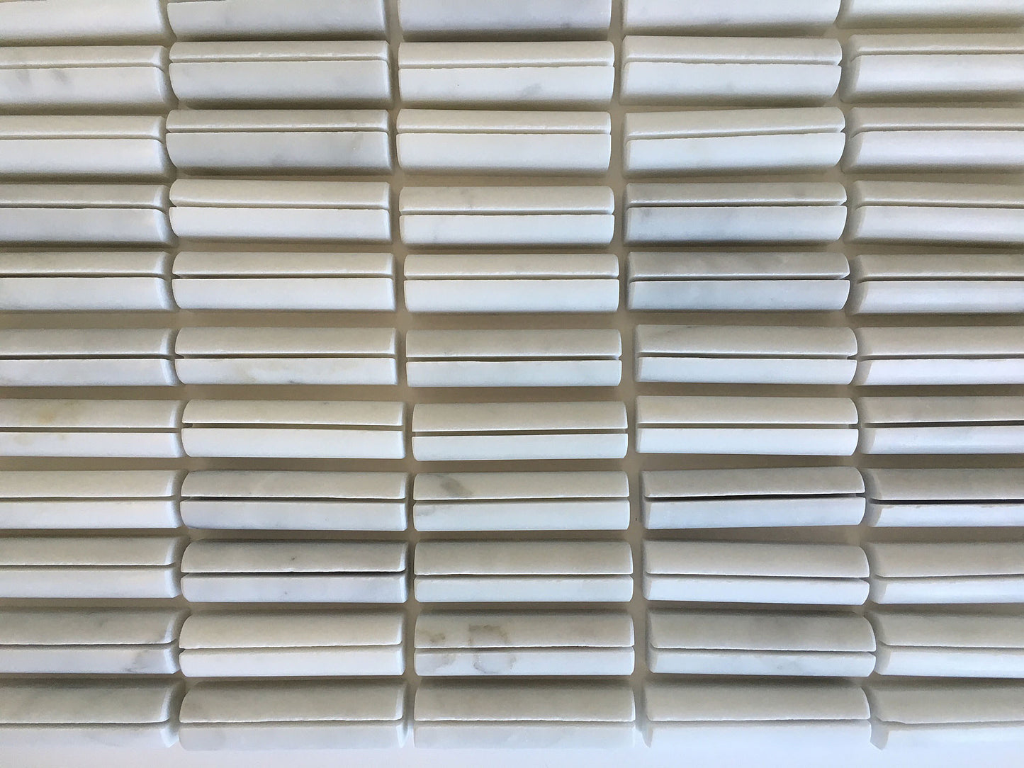 White Carrara Marble Placecard Holders — Set of 50
